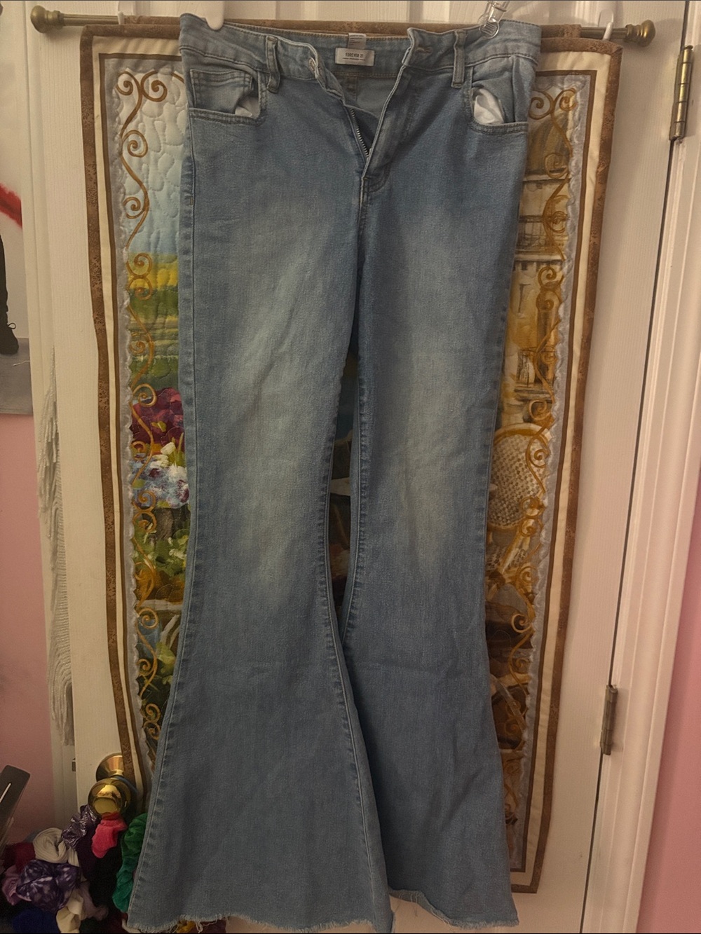 Forever 21 flare leg jeans
